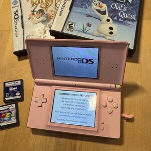 Nintendo DS Lite Console w/ games